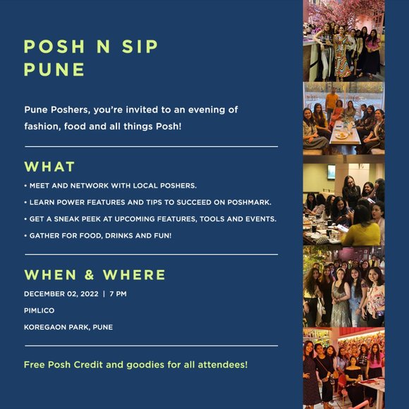 Other - POSH N SIP - Pune 🌟